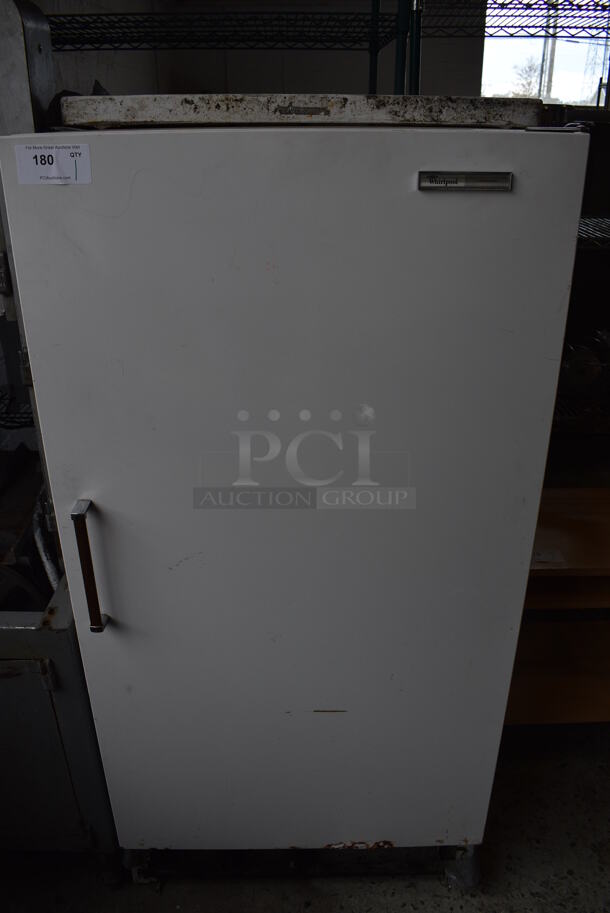 Whirlpool Model EAV 16B Single Door Reach In Freezer. 31.5x25x65. Tested and Working! - Image 2 of 7