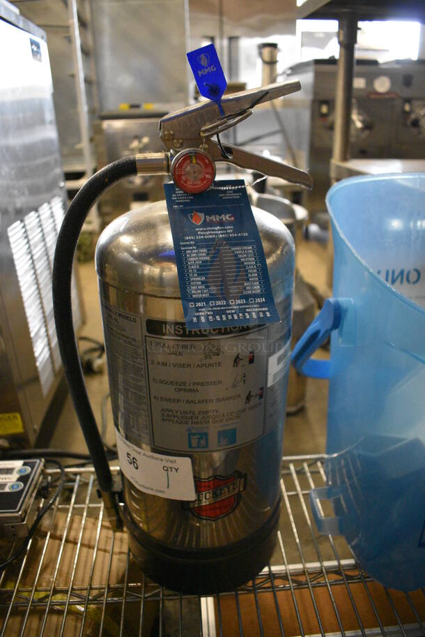 Buckeye Wet Chemical Fire Extinguisher. 7x8x20
