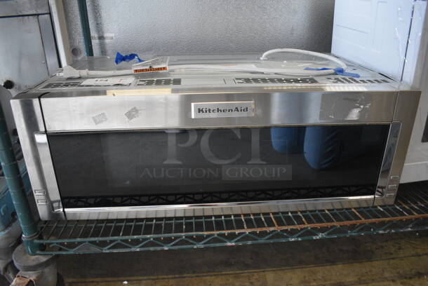 2021 KitchenAid KMLS311HSS09 Stainless Steel Microwave Oven. 30x18x10 - Image 1 of 10