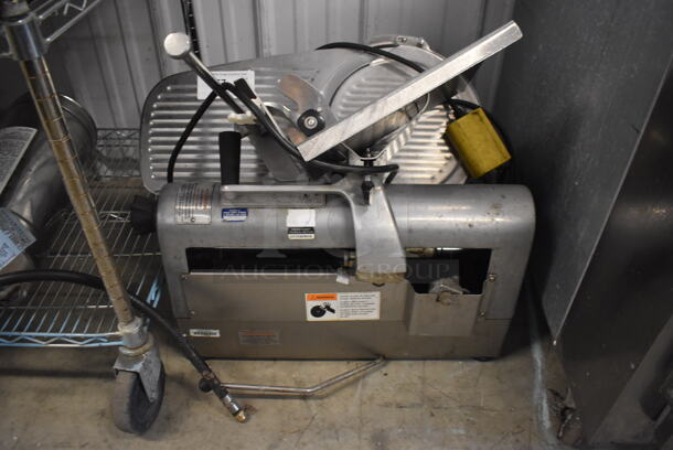 Hobart 1712 Stainless Steel Commercial Countertop Automatic Meat Slicer. 115 Volts, 1 Phase. Tested and Working!