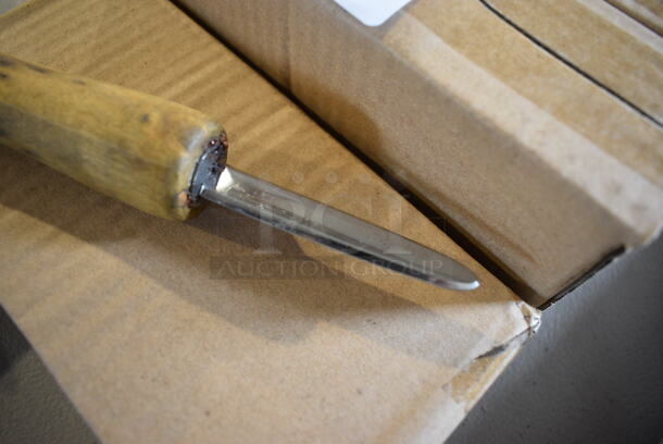 24 BRAND NEW IN BOX! Metal Utensils w/ Wooden Handle. 6.75". 24 Times Your Bid! - Image 3 of 3