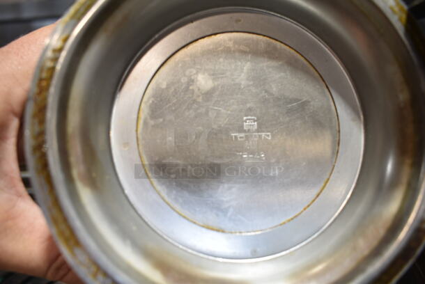 19 Various Stainless Steel Cylindrical Bins, Bowls and Mixing Cups. Includes 8.5x8.5x7.5, 4x4x7.5. 19 Times Your Bid! - Image 9 of 9