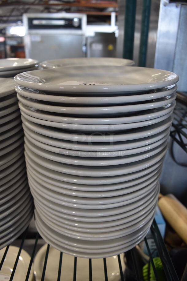 22 White Ceramic Plates. 7.5x7.5x1. 22 Times Your Bid! - Image 2 of 3