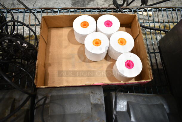 6 Epson M188B Receipt Printers and 5 Rolls of Printer Paper. 6 Times Your Bid! - Image 2 of 8