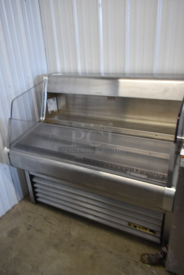 2014 True THAC-48 Stainless Steel Commercial Open Merchandiser. 115 Volts, 1 Phase. Tested and Powers On But Does Not Get Cold  - Image 3 of 4