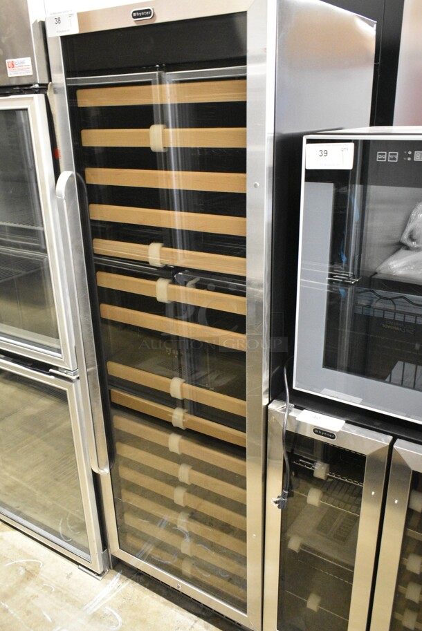 BRAND NEW SCRATCH AND DENT! Whynter BWR-1642DZ Metal Commercial Single Door Reach In 164 Bottle Dual Zone Wine Cooler Merchandiser. 120 Volts, 1 Phase. Tested and Working! - Image 2 of 9