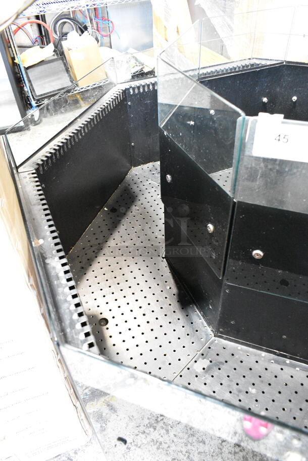 Borgen Systems RR80 Metal Open Island Grab N Go Merchandiser. 115 Volts, 1 Phase. Tested and Powers On But Does Not Get Cold - Image 5 of 6