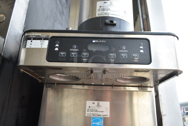 2020 Bunn ICB TWIN SH ENERGY STAR Stainless Steel Commercial Countertop Double Coffee Machine w/ Hot Water Dispenser, 2 Poly Brew Baskets and 1 Satellite Server. 120/208 Volts, 1 Phase. - Image 8 of 11
