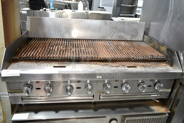 Southbend HDC-48 Stainless Steel Commercial Natural Gas Powered Charbroiler Grill.  - Image 1 of 4