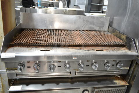Southbend HDC-48 Stainless Steel Commercial Natural Gas Powered Charbroiler Grill. 