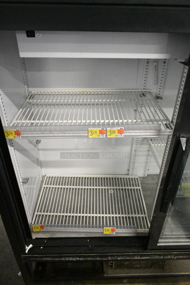 2016 True GDM-41SL-48-HC-LD Metal Commercial 2 Door Reach In Cooler Merchandiser. 115 Volts, 1 Phase. Tested and Working! - Image 4 of 5
