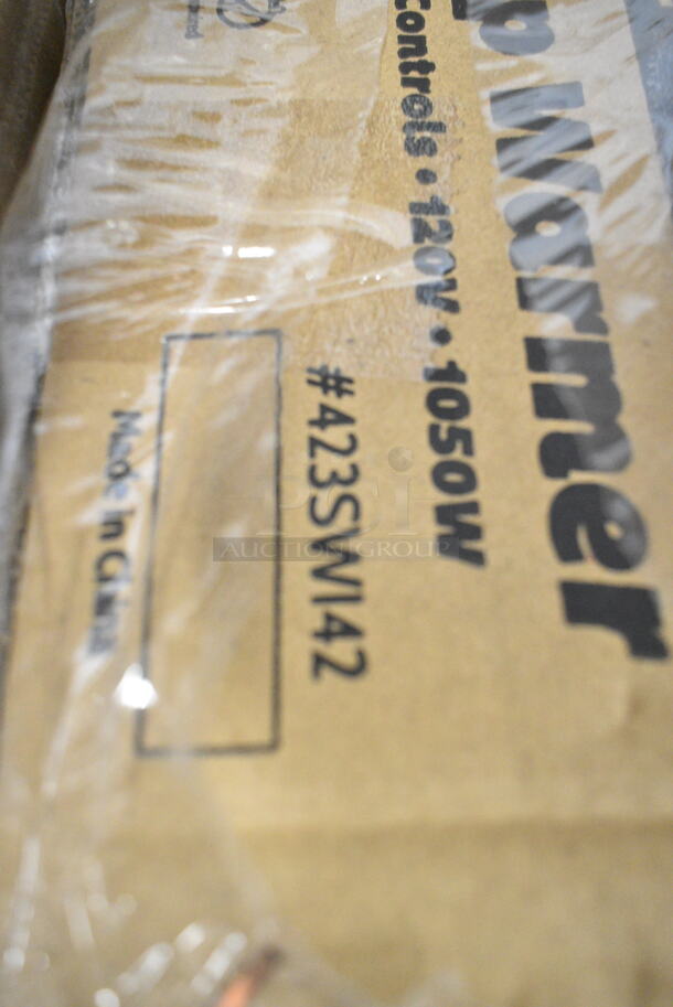 2 BRAND NEW IN BOX! ServIt 423SWI42 Stainless Steel Commercial 42" High Wattage Strip Warmer with Infinite Controls. 120 Volts, 1 Phase. 2 Times Your Bid! - Image 5 of 5