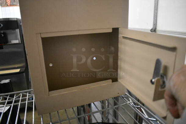 Global Tan Metal Cubby. 10x4.5x15 - Image 4 of 4