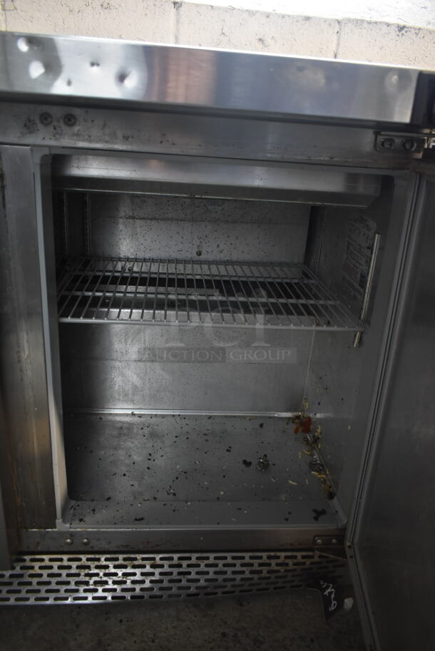 2018 Continental SW72-30M Stainless Steel Commercial Prep Table. 115 Volts, 1 Phase. Tested and Working! - Image 6 of 7