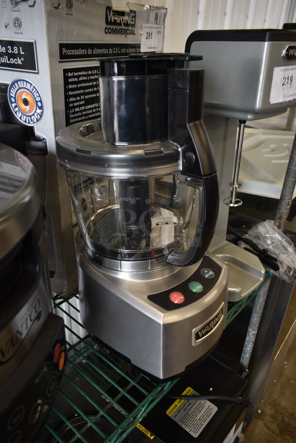 BRAND NEW SCRATCH AND DENT! Waring WFP16SCND Metal Countertop Food Processor. 120 Volts, 1 Phase. Tested and Working! - Image 3 of 7