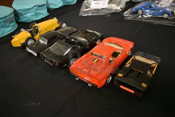 5 Collectible Vintage Model Cars! Includes Lamborghini Countach, 1984 Ferrari GTO, Corvette, and 1984 Bugatti. 5 Times Your Bid! - Image 4 of 12