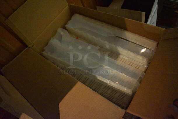 ALL ONE MONEY! Lot of 2 Boxes of Plastic Drink Sliders for Cooler. 3x21x4. (bar) - Image 3 of 4