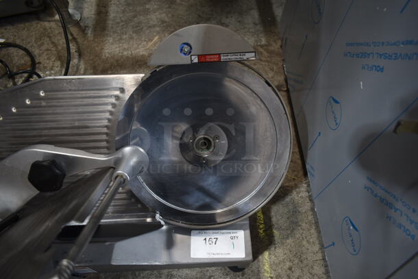 2023 Pro-Cut KSOS-12 Stainless Steel Commercial Countertop Meat Slicer w/ Blade Sharpener. 127 Volts, 1 Phase. Tested and Working! - Image 3 of 6