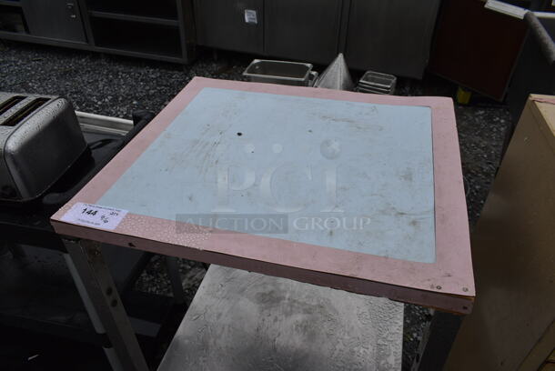 Metal 2 Tier Cart on Commercial Casters. - Image 2 of 5