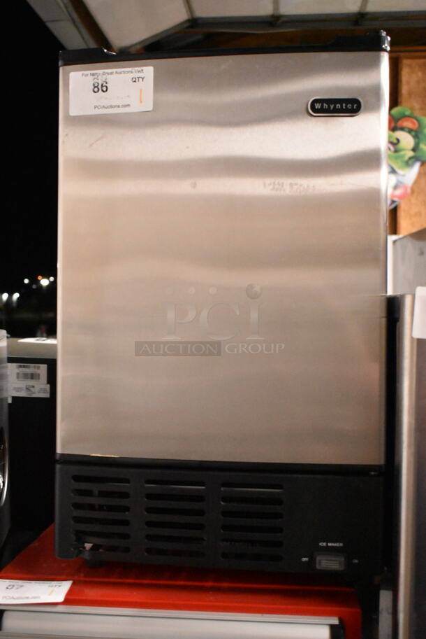 BRAND NEW SCRATCH AND DENT! Whynter UIM-155 15" Built In Ice Maker Machine Stainless Steel 12lb. 115 Volts, 1 Phase. Tested and Working! - Image 2 of 8