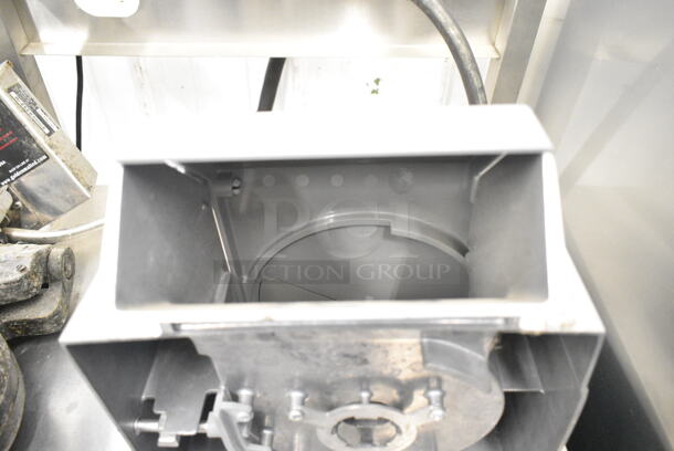 Metal and Gray Poly Food Processor Lid.  - Image 6 of 11