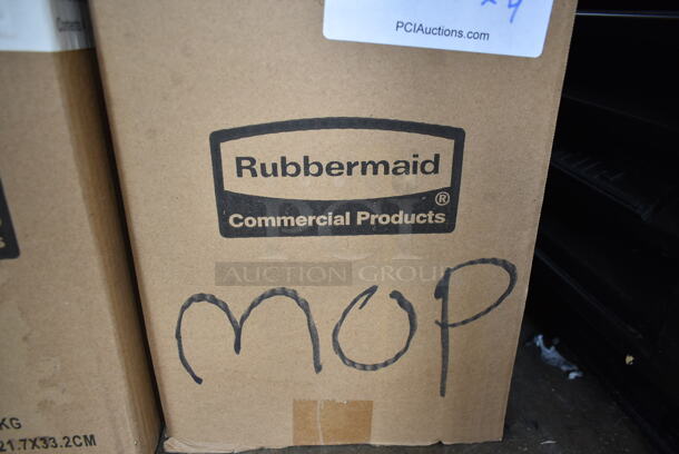 4 Boxes of 12 BRAND NEW! Rubbermaid Mop Heads. 4 Times Your Bid! - Image 3 of 7