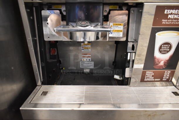 Thermoplan Black & White 3 Stainless Steel Commercial Countertop Automatic Espresso Machine w/ 3 Hoppers. 208-230 Volts, 1 Phase. - Image 5 of 7