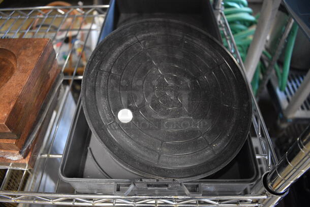 IMT B100 8" Flat Suction Cup in Gray Poly Case. 8.5x8.5x4 - Image 2 of 4