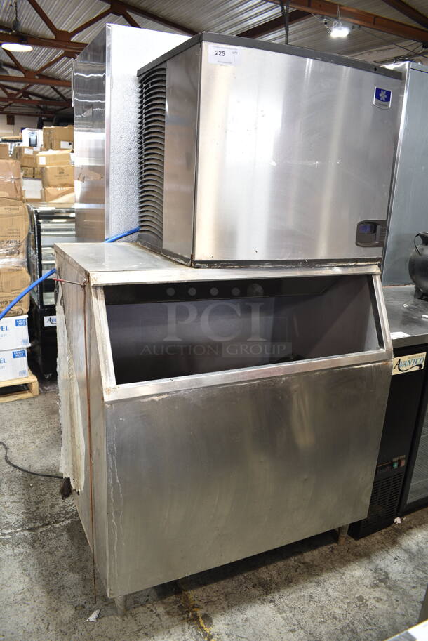 Manitowoc IY1005W-261 Stainless Steel Commercial Ice Head on Manitowoc C730S Commercial Ice Bin. 208-230 Volts, 1 Phase. - Image 1 of 6