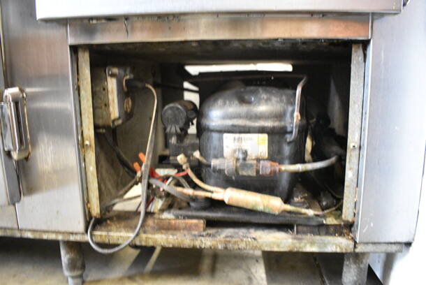 Leader LB72 Stainless Steel Commercial 3 Door Undercounter Cooler. 115 Volts, 1 Phase. Tested and Working! - Image 3 of 7