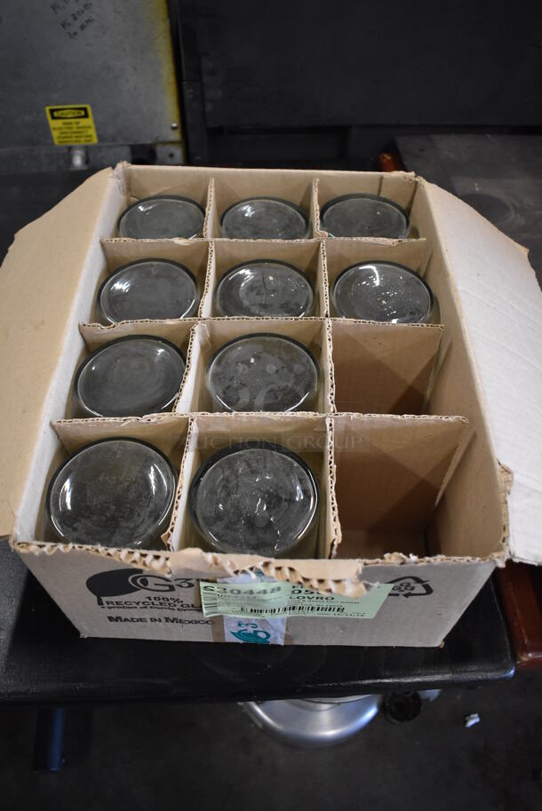 3 Boxes of 12 BRAND NEW! Beverage Glasses. Missing 2. 4x4x6. 3 Times Your Bid! - Image 8 of 10