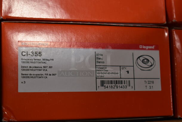 ALL ONE MONEY! Lot of Various Items Including Receipt Printer Rolls and CI-355 Occupancy Sensors - Image 11 of 11