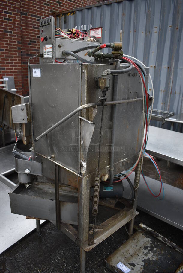 American Dish Service ADS AFC-3DS Stainless Steel Commercial Straight Pass Through Dishwasher. 120 Volts, 1 Phase. 34x34x72 - Image 2 of 7