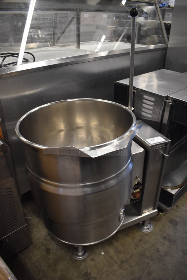 Market Forge EO-20T Stainless Steel Commercial Electric Powered 20 Gallon Tilting Steam Kettle. 208 Volts. 32x25x55 - Image 2 of 9