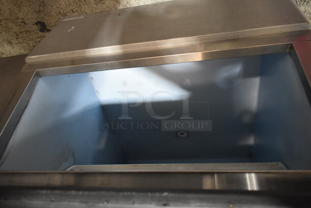 Scotsman NME1254AS-32B Stainless Stee Commercial Ice Head on Commercial Ice Bin. 208/230 Volts, 1 Phase.  - Image 2 of 5