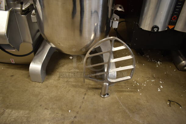 Galaxy 177GMIX20 Commercial 20 Quart Planetary Dough Mixer w/ Stainless Steel Mixing Bowl, Bowl Guard, Dough Hook and Paddle Attachments. 110 Volts, 1 Phase. Cannot Test Due To Cut Power Cord - Image 2 of 9