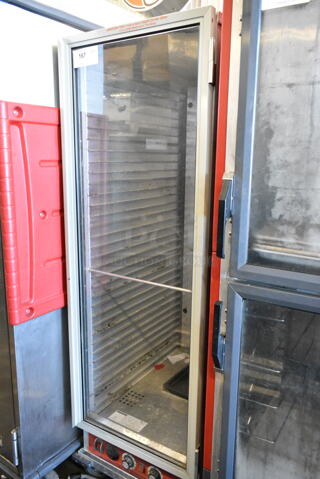 Avantco 177HPU1836 Metal Commercial Heated Holding Cabinet on Commercial Casters. 120 Volts, 1 Phase. Tested and Working!