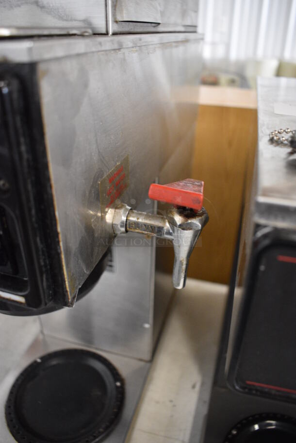 Bunn Model STF-15 Metal Commercial Countertop 3 Burner Coffee Machine w/ Hot Water Dispenser. 120 Volts, 1 Phase. 11x19x22 - Image 6 of 6