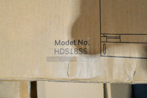 BRAND NEW SCRATCH AND DENT! Honeywell HDS18SS 18" Dishwasher with 8 Place settings, 6 Washing Programs. 120 Volts, 1 Phase. - Image 3 of 3
