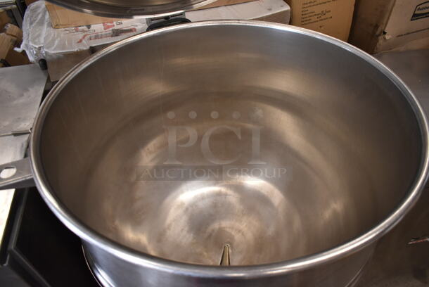 2015 Cleveland KGL-80 Stainless Steel Commercial Floor Style 80 Gallon Steam Kettle.  - Image 5 of 6
