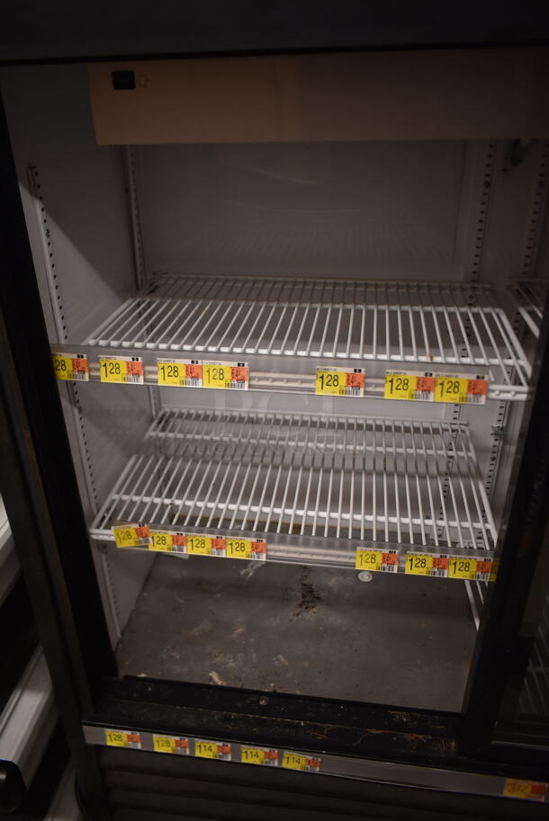 2019 True GDM-41SL-48-HC-LD Metal Commercial 2 Door Reach In Cooler Merchandiser w/ Poly Coated Racks. 115 Volts, 1 Phase. Tested and Working! - Image 5 of 7