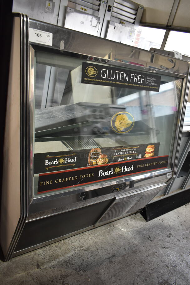 Metal Commercial Floor Style Deli Display Case Merchandiser. Tested and Powers On But Does Not Get Cold - Image 1 of 11