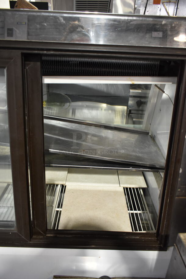Metal Commercial Floor Style Deli Display Case Merchandiser. Tested and Powers On But Does Not Get Cold - Image 4 of 11