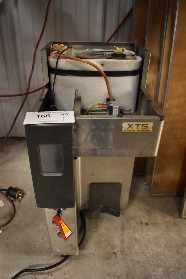 Fetco TOM-50LB Stainless Steel Commercial Countertop Coffee Machine w/ Hot Water Dispenser. 200-240 Volts, 1 Phase. 12x19x28 - Image 1 of 6