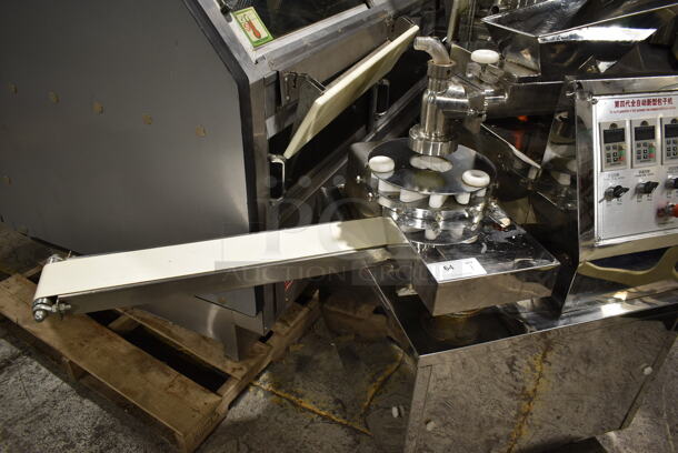 Stainless Steel Commercial Floor Style Steamed Stuffed Bun Machine on Commercial Casters. Tested and Powers On - Image 3 of 9