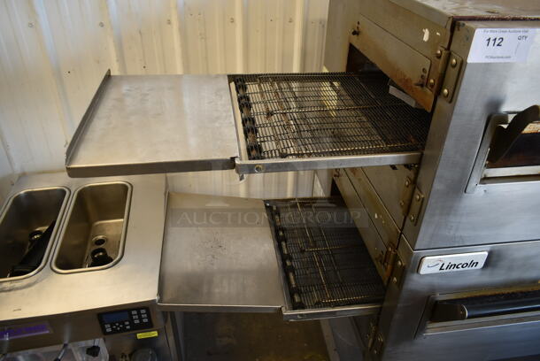 2 2016 Lincoln Impinger 1132-002-U-K1841 Stainless Steel Commercial Electric Powered Conveyor Pizza Oven on Commercial Casters. 208 Volts, 3 Phase. 2 Times Your Bid! - Image 4 of 10