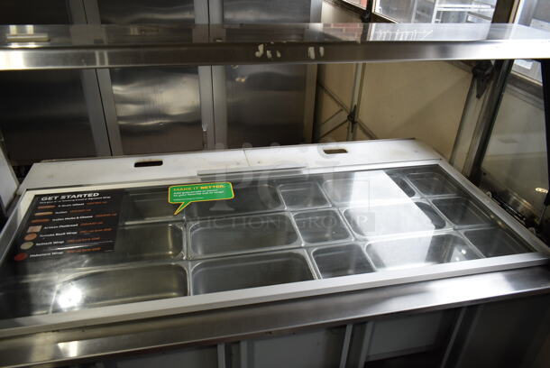 Duke Metal Commercial Subway Sandwich Make Line Prep Line. 120 Volts, 1 Phase. Goes GREAT w/ Items 82 and 98! - Image 3 of 10