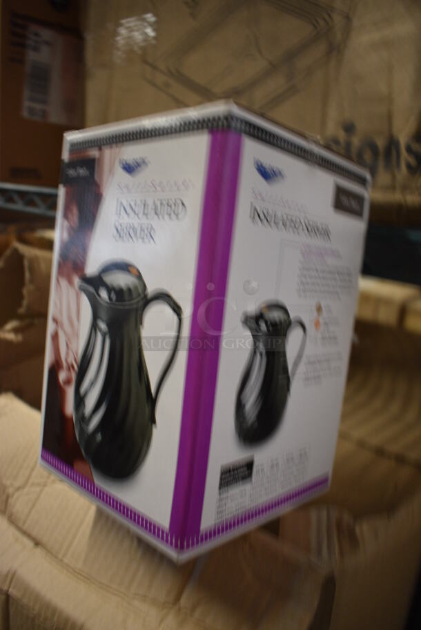 6 BRAND NEW IN BOX! Vollrath Black Poly Insulated Servers. 6 Times Your Bid! - Image 2 of 3