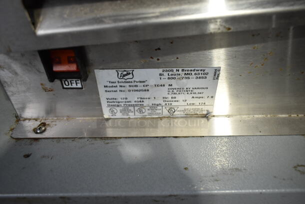 Duke Metal Commercial Subway Sandwich Make Line Prep Line. 120 Volts, 1 Phase. Goes GREAT w/ Items 82 and 98! - Image 10 of 10