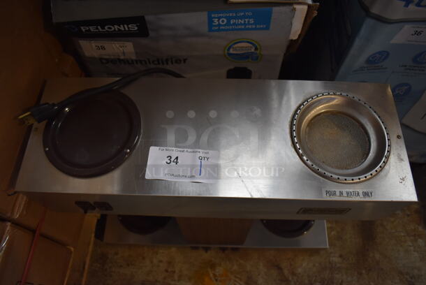 Bunn VPS Stainless Steel Commercial Countertop 3 Burner Coffee Machine. 120 Volts, 1 Phase. 23x8x19 - Image 4 of 6